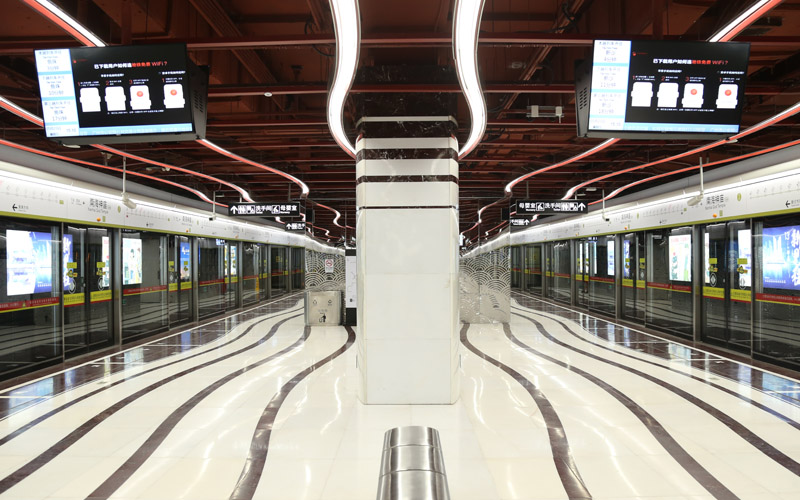 Nanhai God Temple Station of Guangzhou Metro Line 13